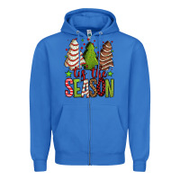 True Royal tis the season christmas cakes Zipper Hoodie - Jasminsmagicworld