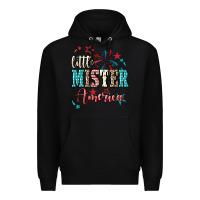 Black Little mister America 4th of july Premium Hoodie - HowdyJamesFarm