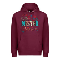 Burgundy Little mister America 4th of july Premium Hoodie - HowdyJamesFarm