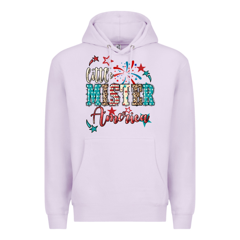 Little Mister America 4th Of July Premium Hoodie by HowdyJamesFarm | Teevron