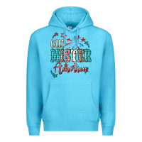 Ocean Blue Little mister America 4th of july Premium Hoodie - HowdyJamesFarm