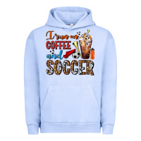 Pigment Grape Ice I Run On Coffee And Soccer Frappe Urban Hoodie - FaDigitalArtStudio