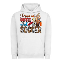 Pigment Lunar Rock I Run On Coffee And Soccer Frappe Urban Hoodie - FaDigitalArtStudio