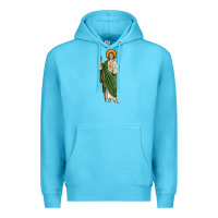 Ocean Blue san judas Premium Hoodie - JahusDesignShop