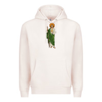Pale Pink san judas Premium Hoodie - JahusDesignShop