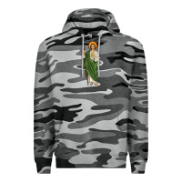 Slate Camo san judas Premium Hoodie - JahusDesignShop