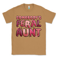 Toasted Coconut somebodys feral aunt Classic Tee - MaliasSmallBusiness
