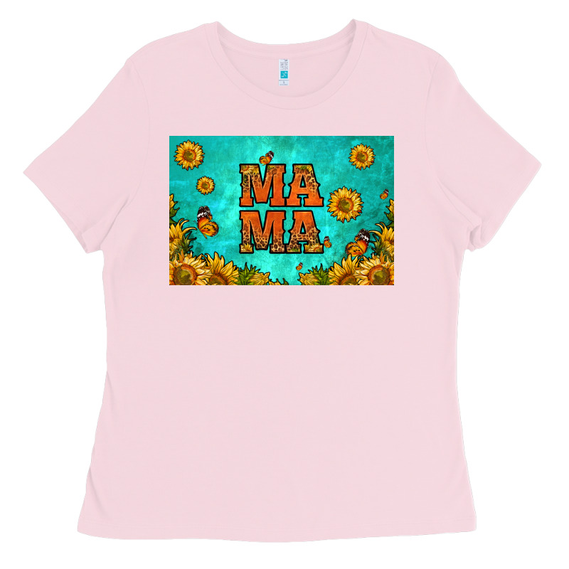 Sunflowers Mama Skinny Metal Can Holder Ladies Tee by HRA Design Shop | Teevron