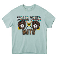Arona calm your mits baseball Heavy Core Tee - CowhideDigitalArt