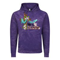 Cloud Purple he is risen cross Vintage Hoodie - BarkalooDesign