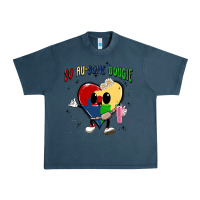 Midnight Navy so au some bougie Urban Heavy Tee - MaliasSmallBusiness