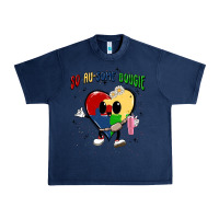 Navy so au some bougie Urban Heavy Tee - MaliasSmallBusiness