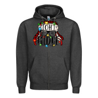 Charcoal Heather oh fudge Christmas story Zipper Hoodie - Jasminsmagicworld