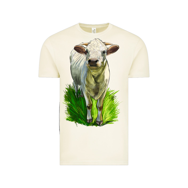 Charolais Heifer Vintage Tee by LillyAllenDesigns | Teevron