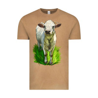 Vintage Camel Charolais Heifer Vintage Tee - LillyAllenDesigns