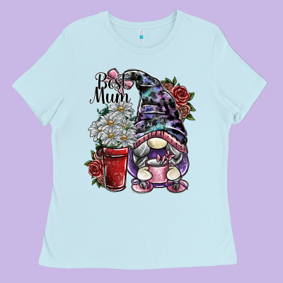 Best Mum Ladies Tee Designed By Sublimationcraftshop