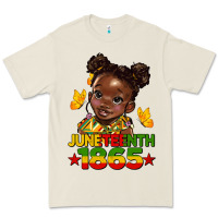Bone juneteenth 1865 afro girl Premium Tee - HRA Design Shop