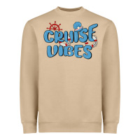 Mushroom cruise vibes Heavyweight Sweatshirt - MaliasSmallBusiness