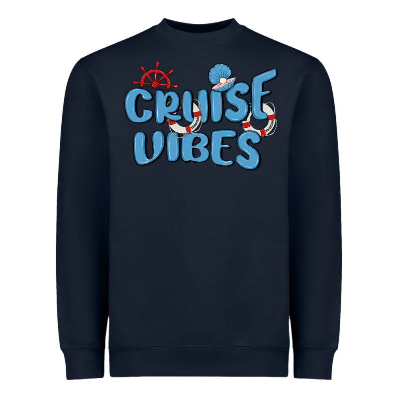 Cruise Vibes Heavyweight Sweatshirt by MaliasSmallBusiness | Teevron