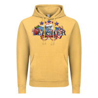 Vintage Mustard american teacher Vintage Hoodie - NancyCooperArtShop