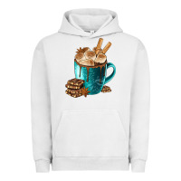 Pigment Lunar Rock Chocolate And Coffee Urban Hoodie - FaDigitalArtStudio