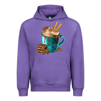 Tulip Chocolate And Coffee Urban Hoodie - FaDigitalArtStudio
