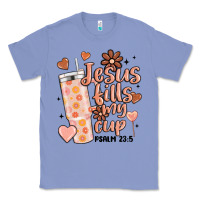 Colony Blue valentine jesus fills my cup Classic Tee - MaliasSmallBusiness