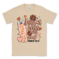 Mushroom valentine jesus fills my cup Classic Tee - MaliasSmallBusiness