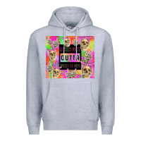 Heather Grey straight outta fucks to give Premium Hoodie - TumblerDesignByShophia