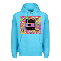 Ocean Blue straight outta fucks to give Premium Hoodie - TumblerDesignByShophia