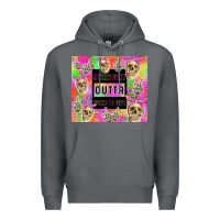 Rock straight outta fucks to give Premium Hoodie - TumblerDesignByShophia
