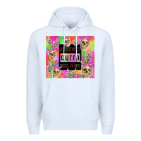 White straight outta fucks to give Premium Hoodie - TumblerDesignByShophia