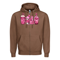 Chestnut breast cancer coffee Zipper Hoodie - Jasminsmagicworld