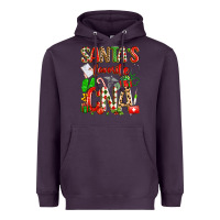 Santa's Favorite Cna Heavyweight Hoodie | Teevron
