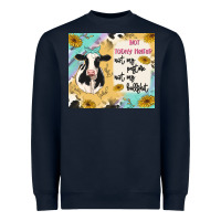 Navy not today heifer Heavyweight Sweatshirt - MaliasSmallBusiness
