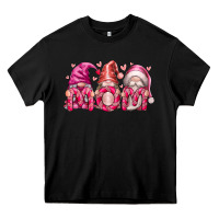 Black Mom Gnomes Heavy Core Tee - RacoonDesign