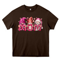 Chocolate Brown Mom Gnomes Heavy Core Tee - RacoonDesign