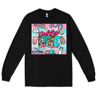 Black nurse life Long Sleeve Tee - NancyCooperArtShop