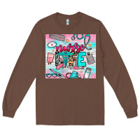 Chestnut nurse life Long Sleeve Tee - NancyCooperArtShop