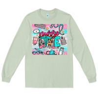 Matcha nurse life Long Sleeve Tee - NancyCooperArtShop