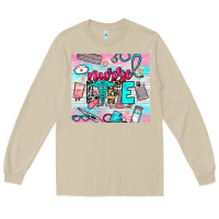 Mushroom nurse life Long Sleeve Tee - NancyCooperArtShop