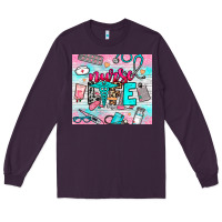 Plum nurse life Long Sleeve Tee - NancyCooperArtShop