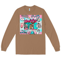 Toasted Coconut nurse life Long Sleeve Tee - NancyCooperArtShop