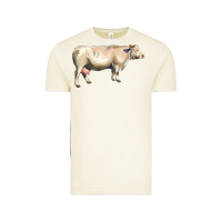 Vintage Arctic charolais cattle Vintage Tee - LillyAllenDesigns