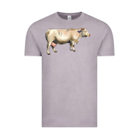 Vintage Zinc charolais cattle Vintage Tee - LillyAllenDesigns