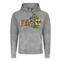 Cloud Rock faith with cross Vintage Hoodie - BarkalooDesign