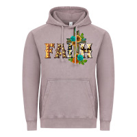 Vintage Zinc faith with cross Vintage Hoodie - BarkalooDesign