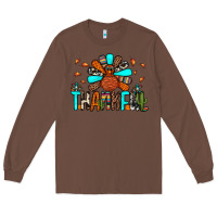 Chestnut thankful turkey Long Sleeve Tee - JahusDesignShop