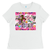 White He is risen 20oz tumbler Ladies Tee - Neo Western