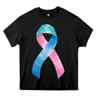 Black thyroid cancer ribbon fa element Heavy Core Tee - FaDigitalArtStudio